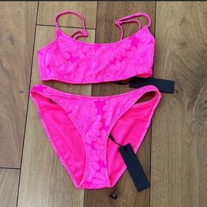 Triangl Pink Floral Normal Cut Bottoms